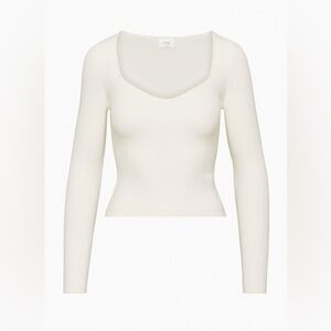 Aritizia Wilfred Cream/Off White Tuscany Sweather